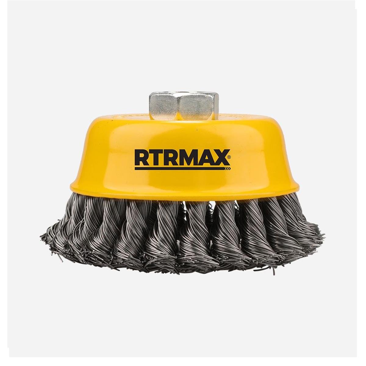 Rtrmax Rh22110 Burgulu Çanak Fırça 100mm resmi