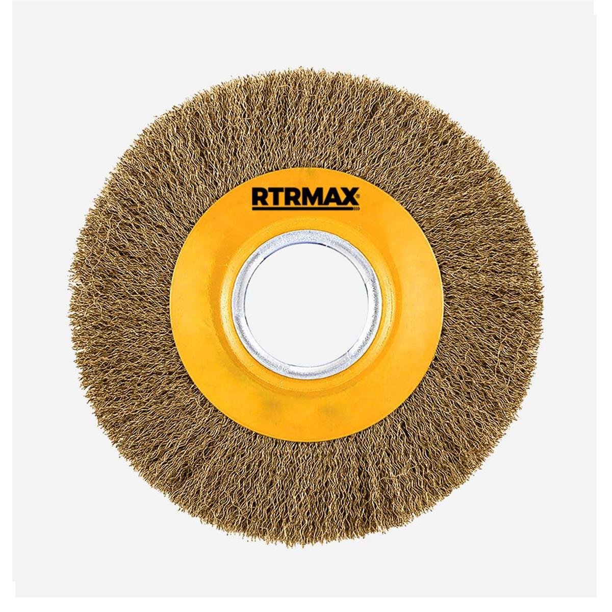 Rtrmax Rh23175 Saçaklı Dairesel Tel Fırça 175mm resmi