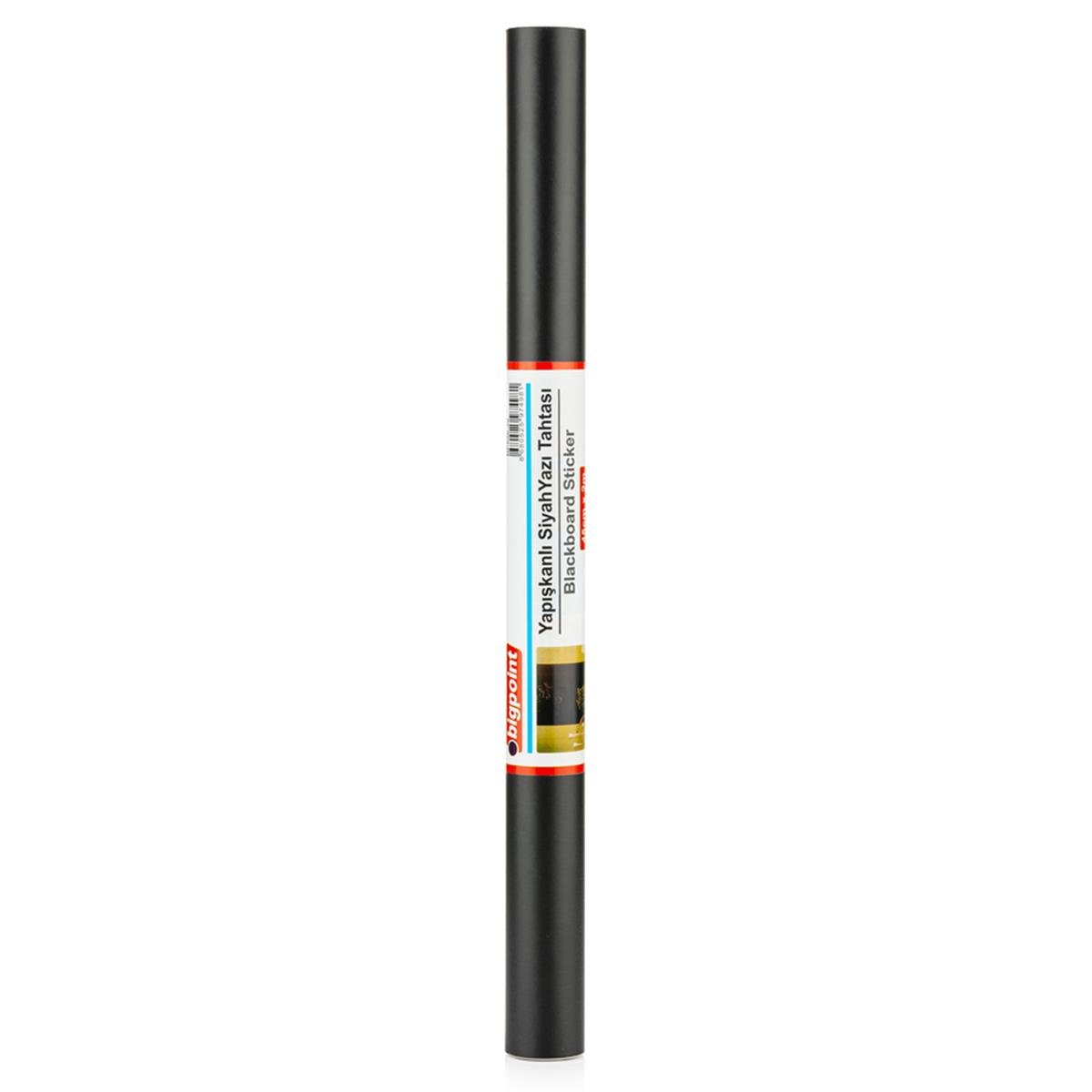 Bigpoint Yapışkanlı Siyah Yazı Tahtası Folyosu 45cm X 2 Metre resmi