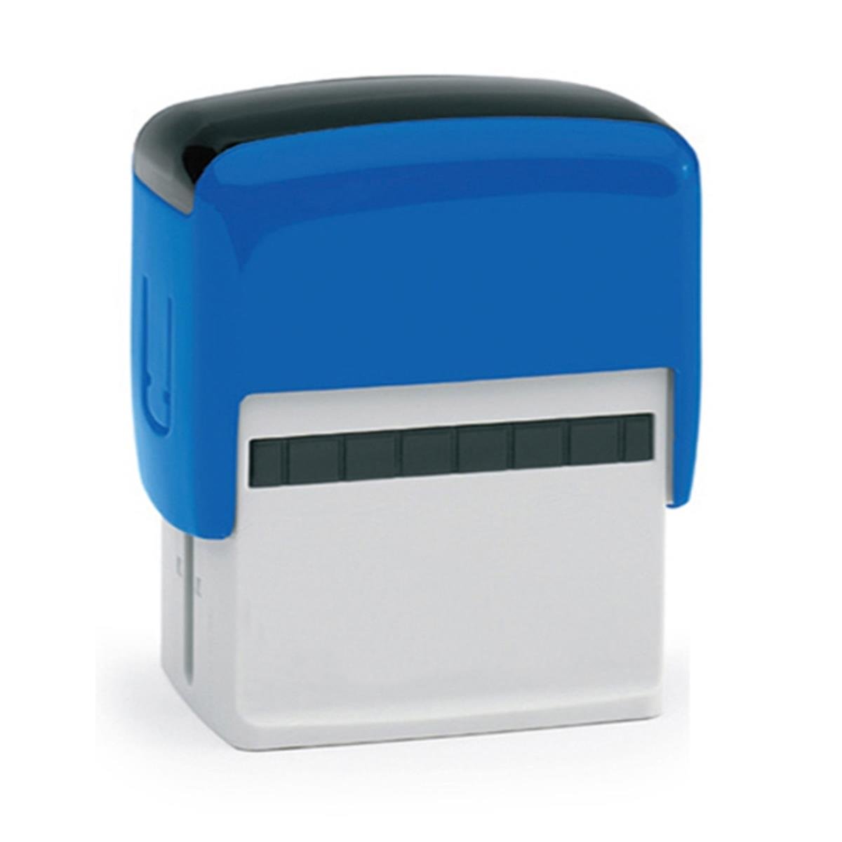 Bigpoint Otomatik Kaşe 69x30mm Mavi resmi
