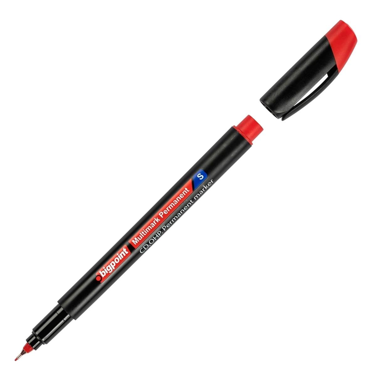 Bigpoint Ohp Permanent (asetat) Kalem S Kırmızı resmi
