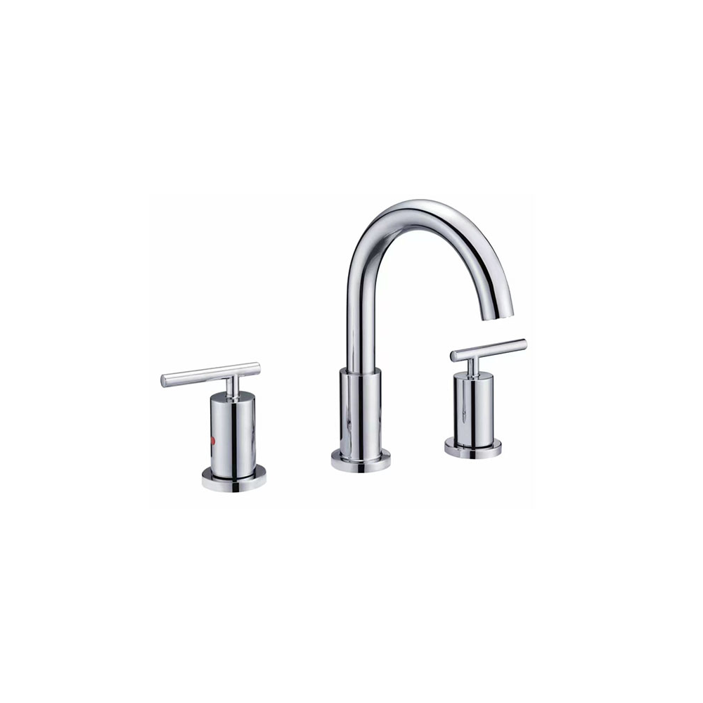 Newarc Newart 3 Delikli Lavabo Bataryası Krom 150561 resmi
