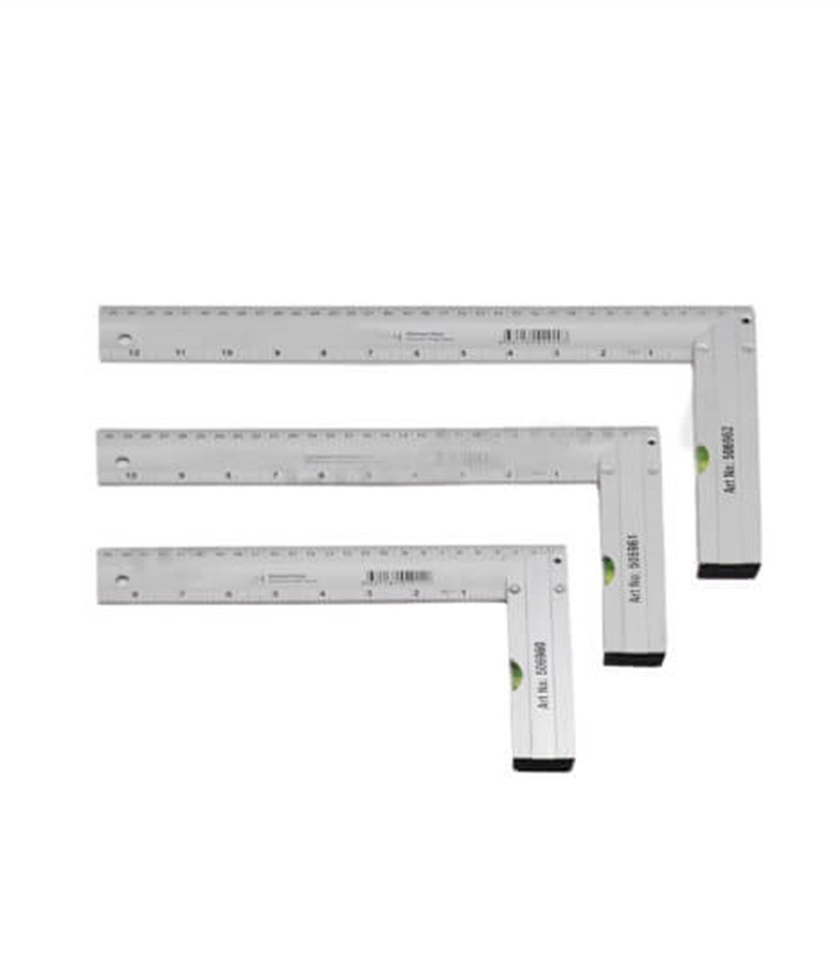 Alüminyum Gönye Su Terazili 50Cm resmi