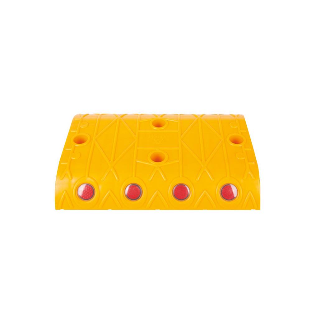 Klasik Hız Kesici Yüksek Etkili Yol Kasisi 250x350x50mm Sarı resmi