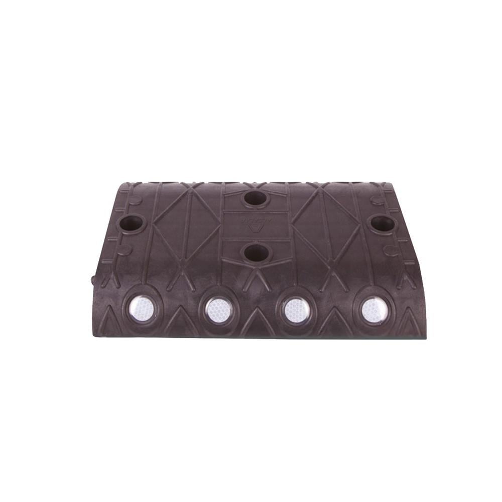 Klasik Hız Kesici Yüksek Etikili Yol Kasisi 250x350x50mm Siyah resmi