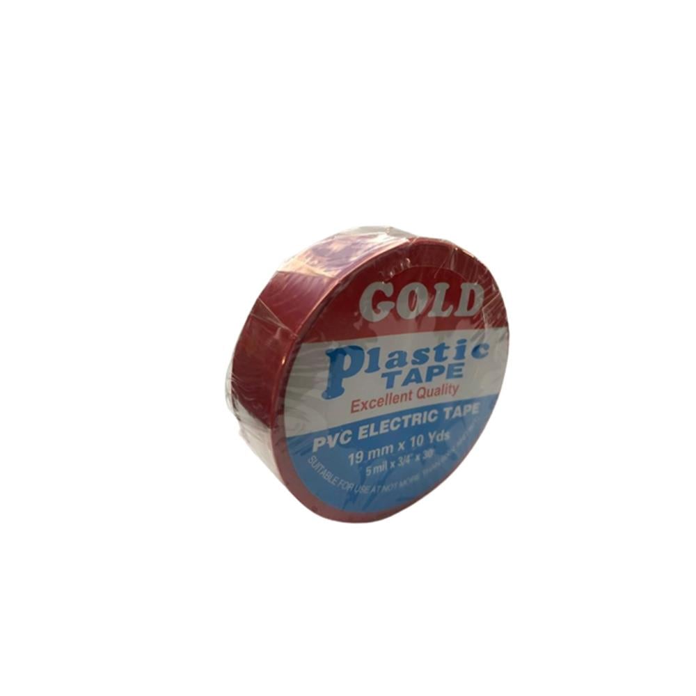 Elektrik İzole Bandı 19mm X 10 Yrd Kırmızı resmi