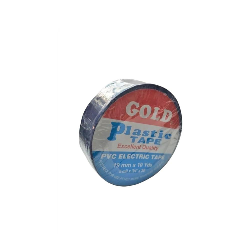 Elektrik İzole Bandı 19mm X 10 Yrd Mavi resmi
