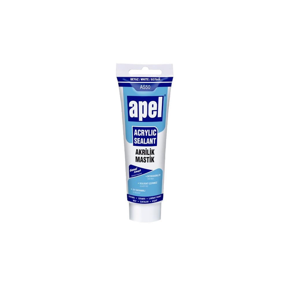 Apel AS50 Apel Akrilik Mastik 200 Gr Beyaz resmi