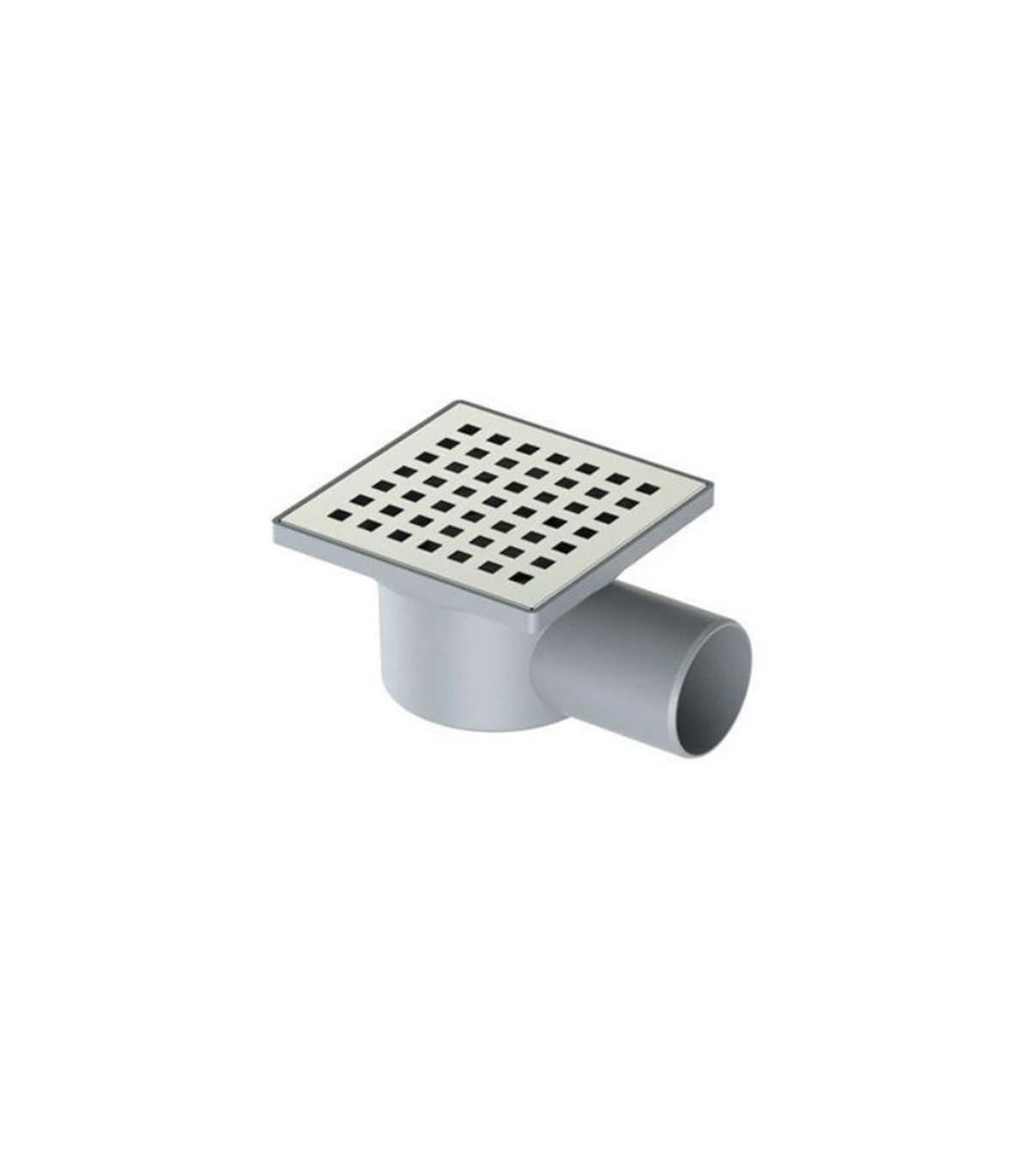 Maxiflow Line Yer Süzgeci 10X10 Ø50 (Yan Çıkış) 13805 resmi