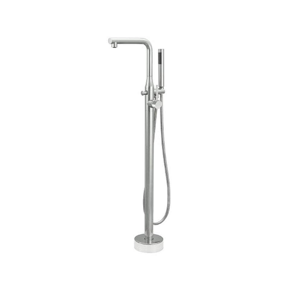 GPD Yuvarlak Model Yerden Küvet Bataryası  fırçalı Nikel YKB200-FN  resmi