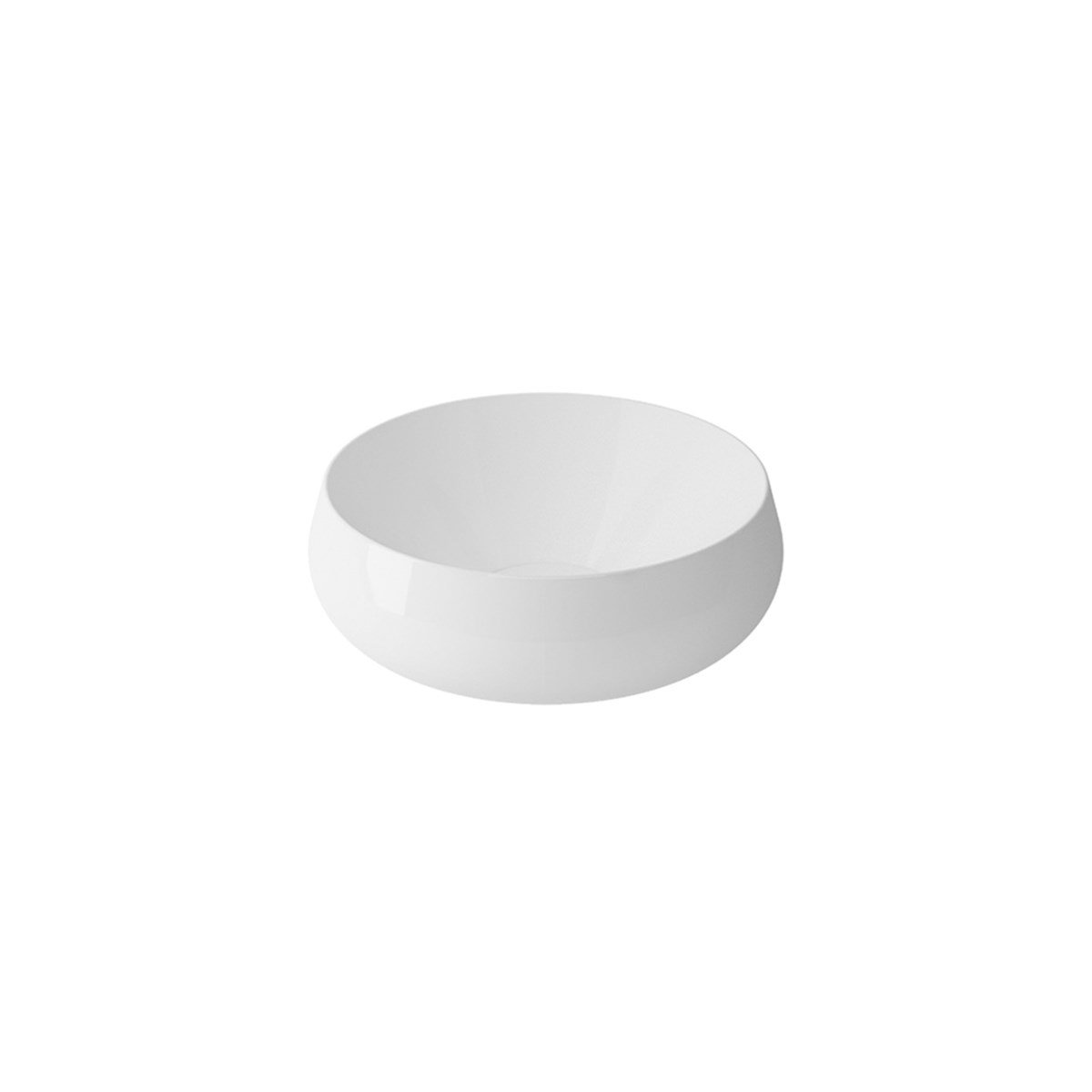 Newarc Tezgah Üstü Elipso Lavabo Ø46X17Cm 505050 resmi