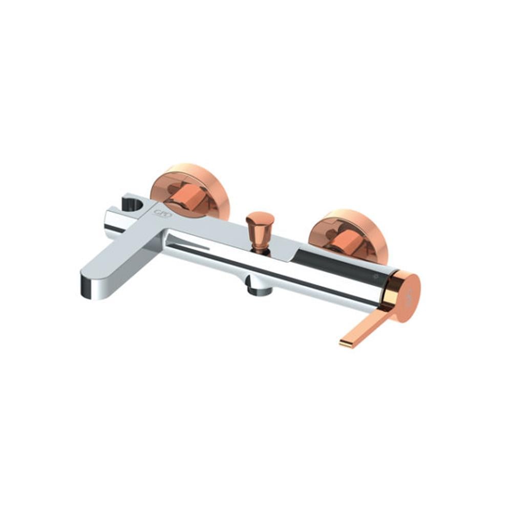GPD Gildo Banyo Bataryası Krom-rose Gold Mbb165-k-r resmi
