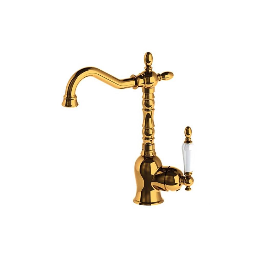 GPD Retro Tek Gövde Lavabo Bataryası  altın Mtl180-a resmi