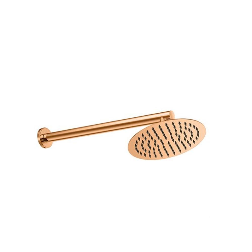 GPD Ankastre Duş Başlığı Duvardan Ø20 Cm Rose Gold Ads28-r resmi