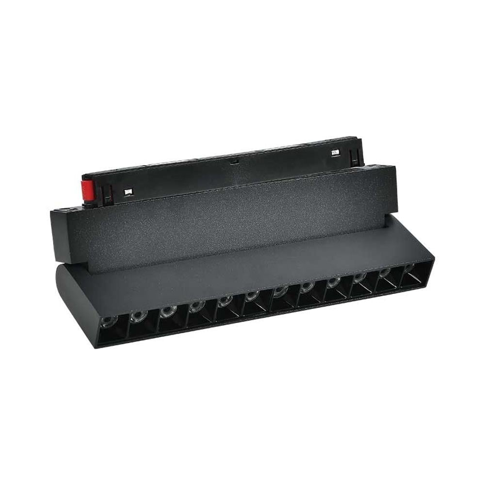 Forlife Siyah Lensli Hareketli Magnet Armatür 12W 4000K Ilık Beyaz FL-5522 resmi