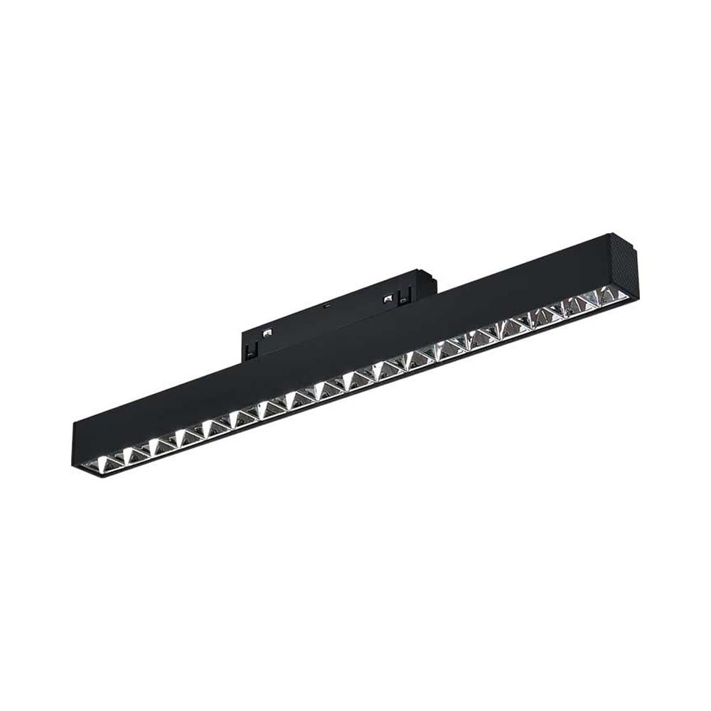 Forlife Silver Lensli Magnet Armatür 18W 4000K Ilık Beyaz FL-5513 S resmi