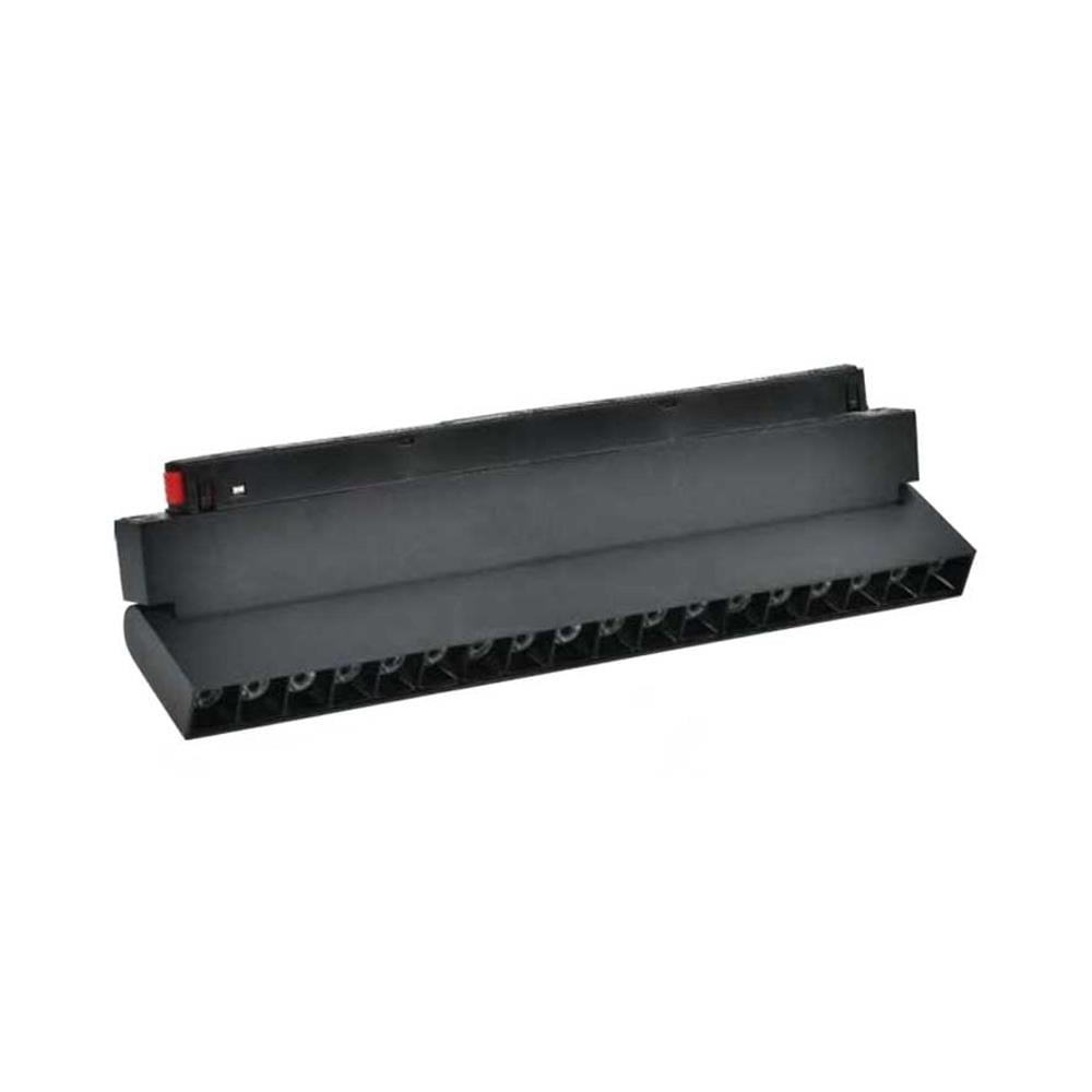 Forlife Siyah Kompakt Lensli Hareketli Magnet Armatür 18W 6500K Beyaz FL-6623 resmi