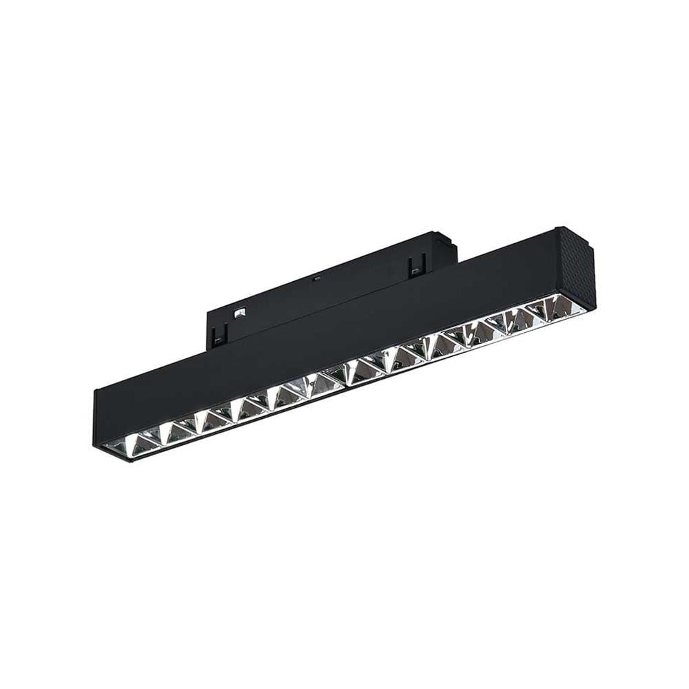 Forlife Silver Lensli Dimlenebilir Magnet Armatür 12W 4000K Ilık Beyaz FL-5512 SD resmi