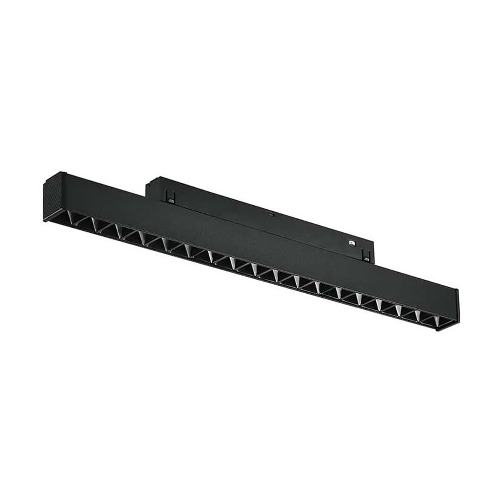 Forlife Siyah Lensli Dimlenebilir Magnet Armatür 18W 4000K Ilık Beyaz FL-5513 D resmi