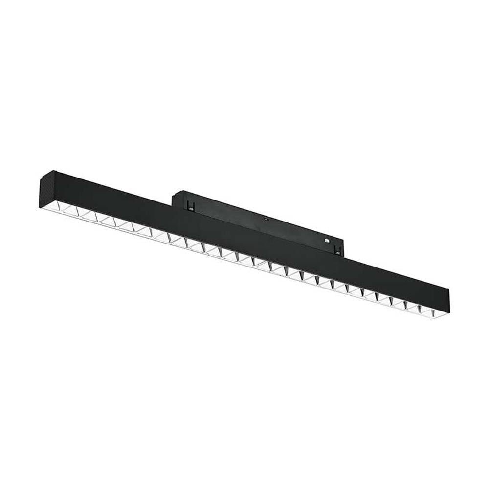 Forlife Beyaz Lensli Dimlenebilir Magnet Armatür 24W 4000K Ilık Beyaz FL-5514 WD resmi
