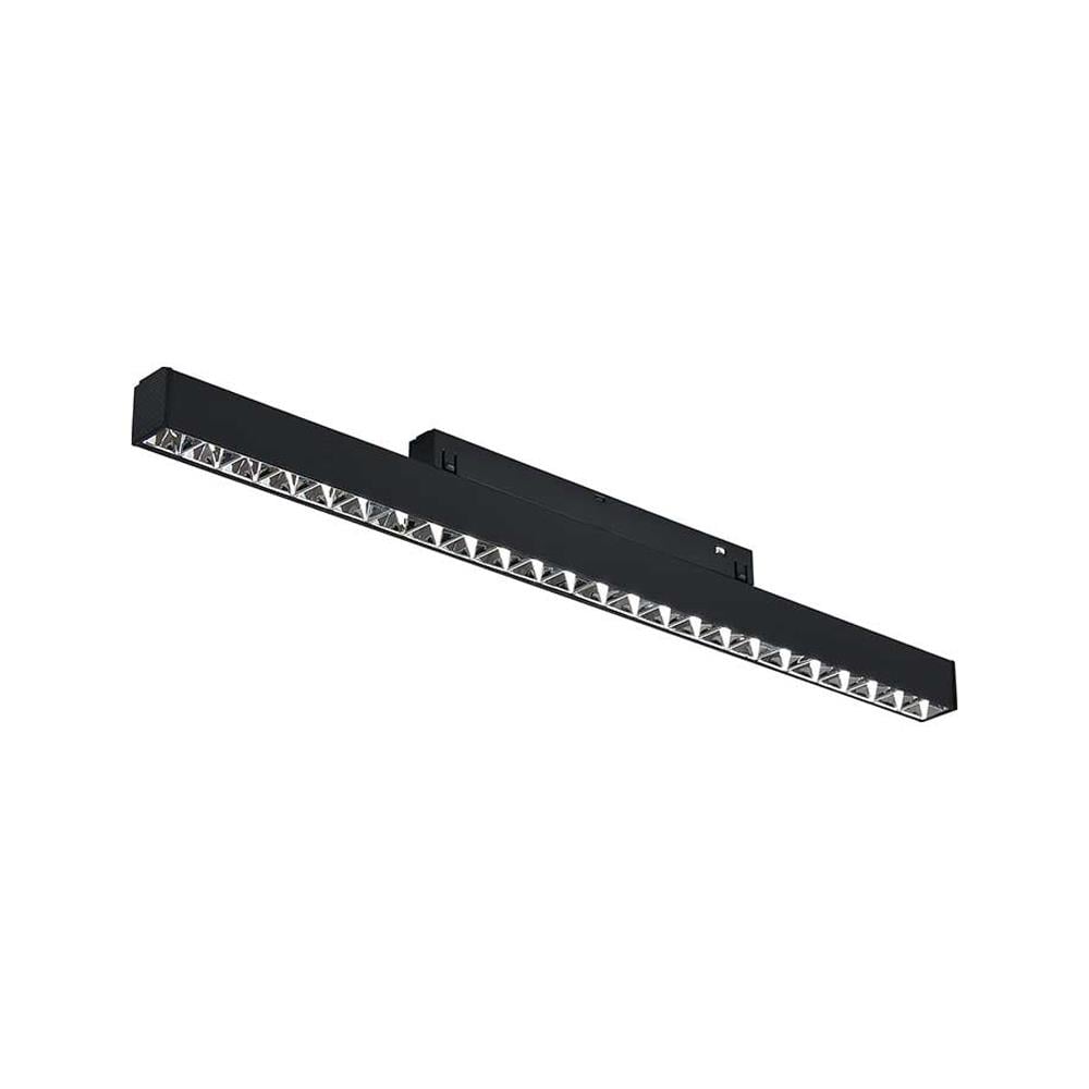 Forlife Silver Lensli Dimlenebilir Magnet Armatür 24W 6500K Beyaz FL-5514 SD resmi