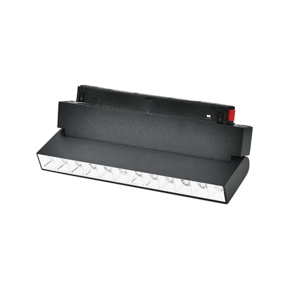Forlife Beyaz Lensli Hareketli Dimlenebilir Magnet Armatür 12W 3200K Gün Işığı FL-5522 WD resmi