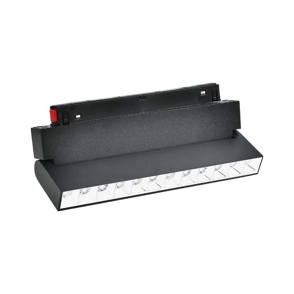 Forlife Beyaz Lensli Hareketli Magnet Armatür 12W 4000K Ilık Beyaz FL-5522 W resmi
