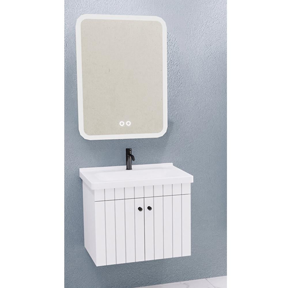 Aquanil Avien 65 Cm Cmr Banyo Dolabı - Beyaz resmi