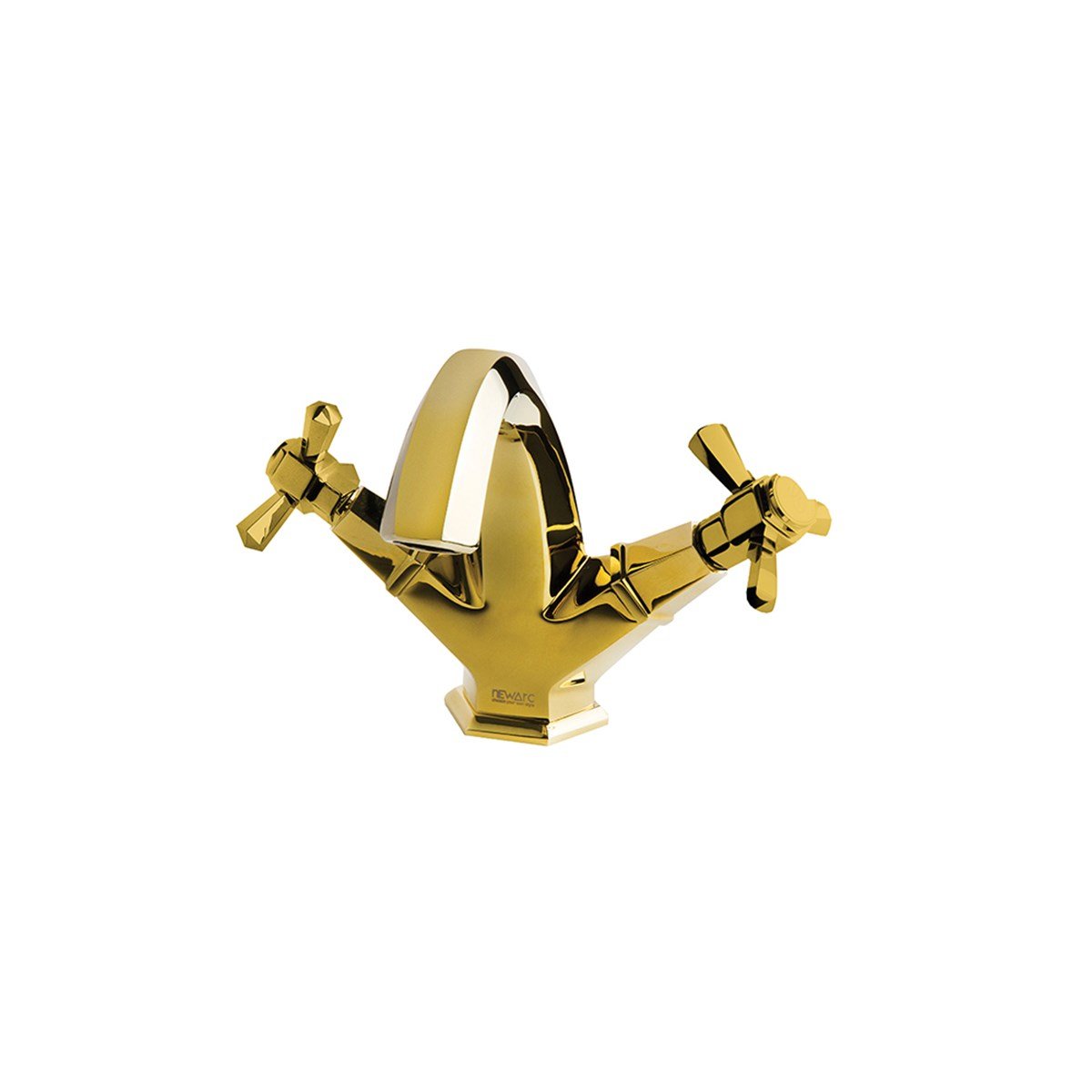Newarc Hexa Lavabo Bataryası Altın 104528 resmi