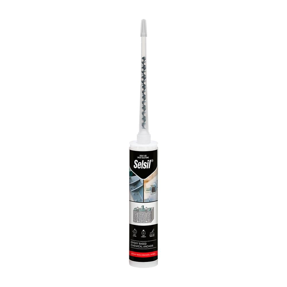 Selsil Epoxy Bazlı Kimyasal Dübel 300 ml 4031 resmi