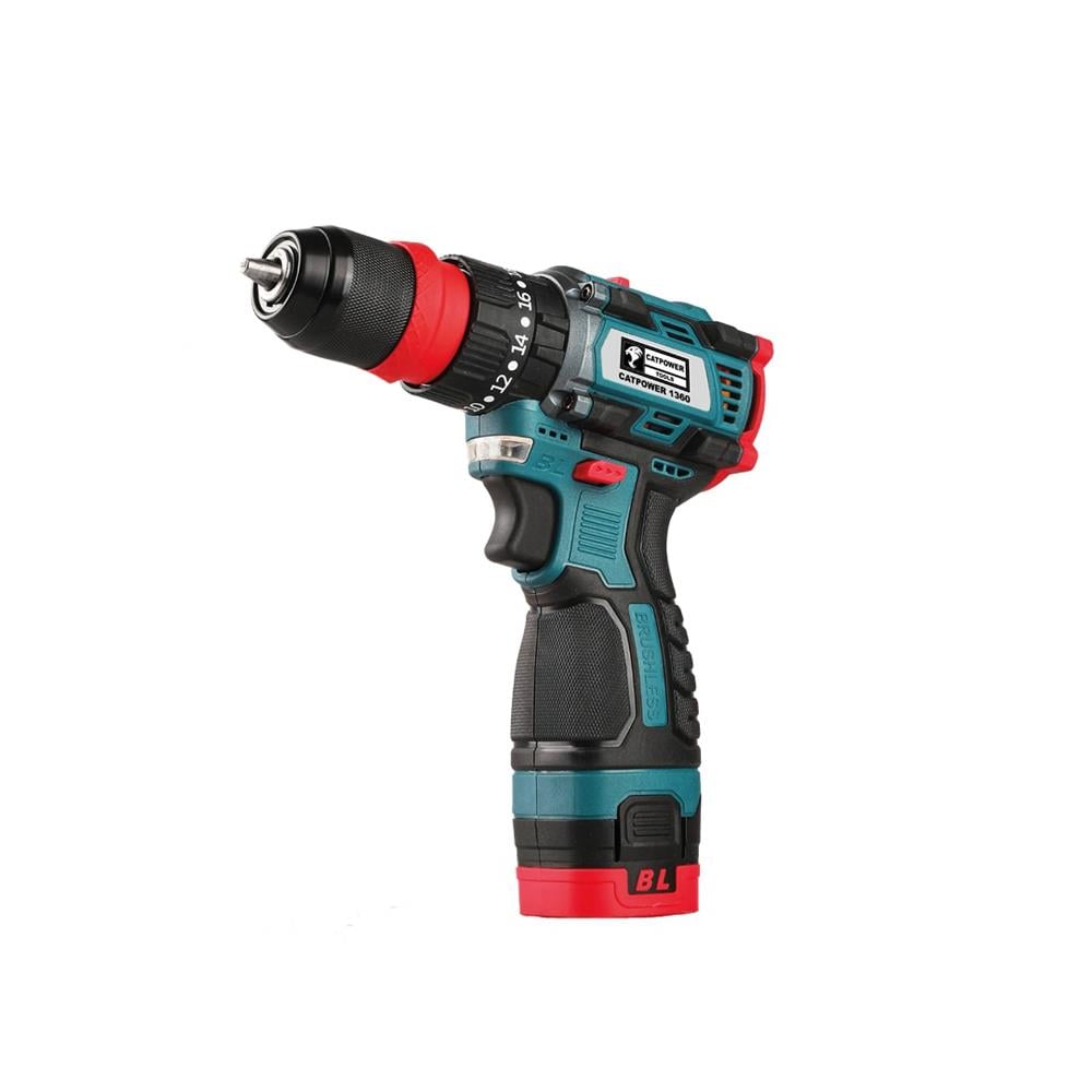 Catpower 1360 Li-ion 16V Çift Akülü Vidalama Kömürsüz resmi