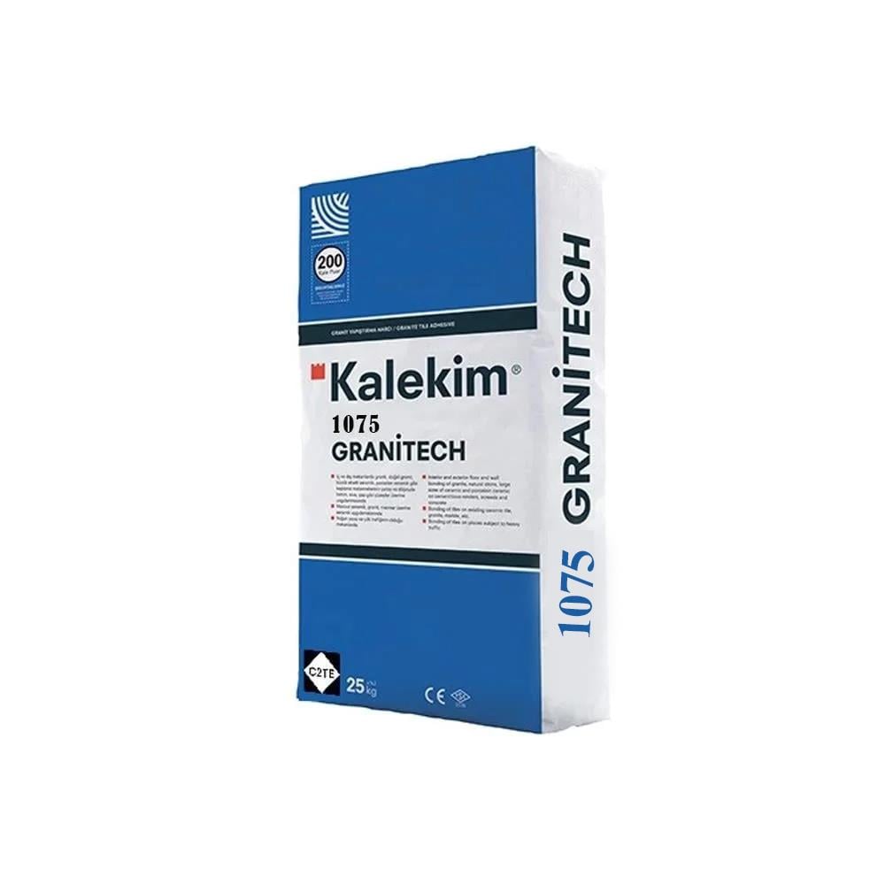 Kalekim 1075 Granitech Seramik Yapıştırıcı Gri 25 Kg (C2TE) resmi
