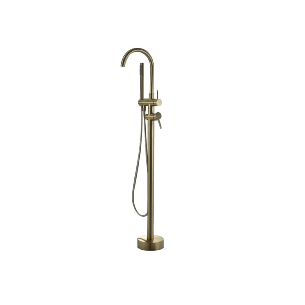 Newarc Step Tabandan Banyo Bataryası Mat Altın 900516Mg resmi