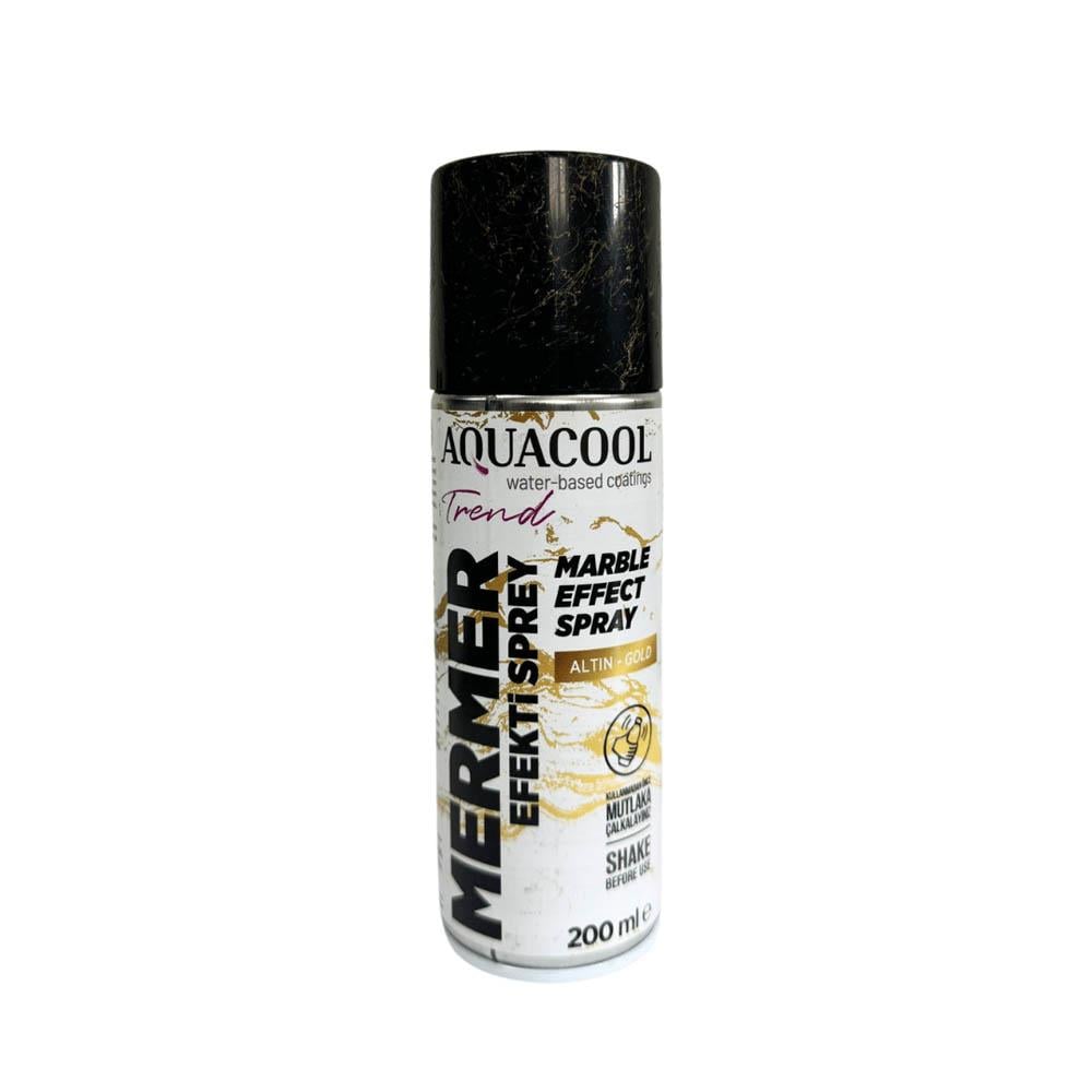 Aquacool Trend Mermer Efekt Spreyi 200 Ml Altın resmi