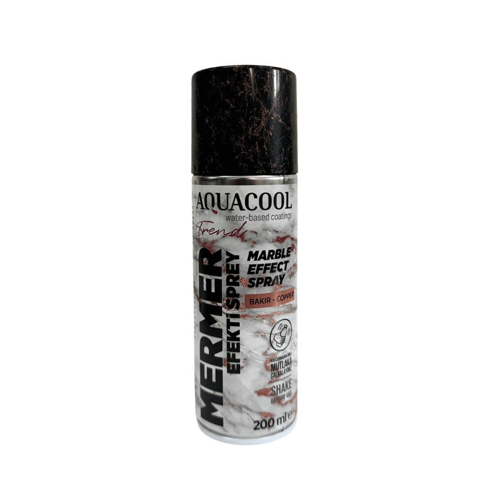 Aquacool Trend Mermer Efekt Spreyi 200 Ml Bakır resmi