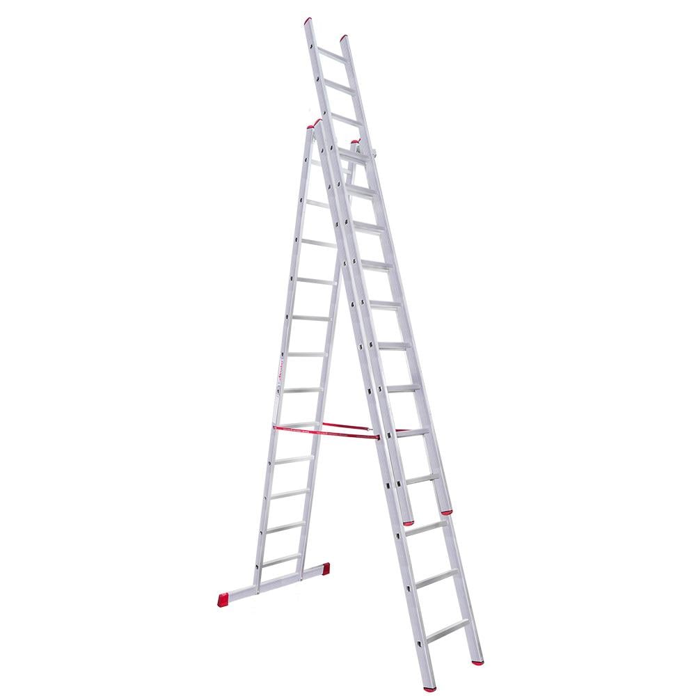 Akrobat A Tipi Sürgülü Alüminyum Merdiven 2X200 Cm resmi