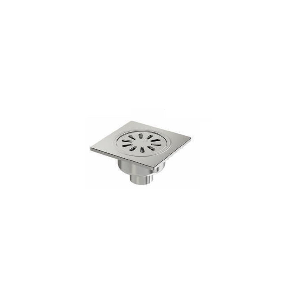Maxiflow Premium Paslanmaz Yer Süzgeci 15X15 Ø70 (Alt Çıkış) 14111 resmi