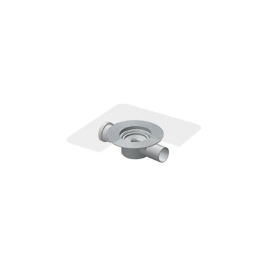 Maxiflow İki Çıkışlı 180Mm Fileli Yer Sifonu Ø70 Alt Gövde 34311 resmi