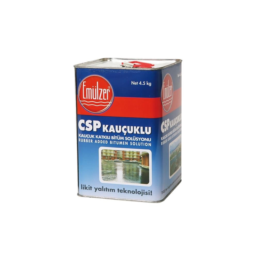 Emülzer Csp Kauçuk Katkılı Bitüm Solüsyonu 4,5 Kg resmi
