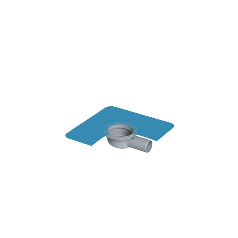 Maxiflow 140Mm Tekstil Membranlı Sifon Alt Gövde Yan Çıkış Ø50 H:55 Mm 14256 resmi