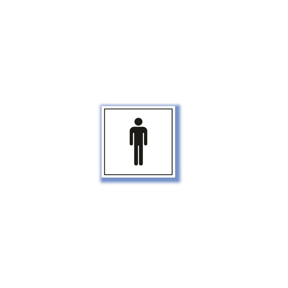 Pvc Sembol Tabela - Bay Wc 10X10 Cm 552050 resmi