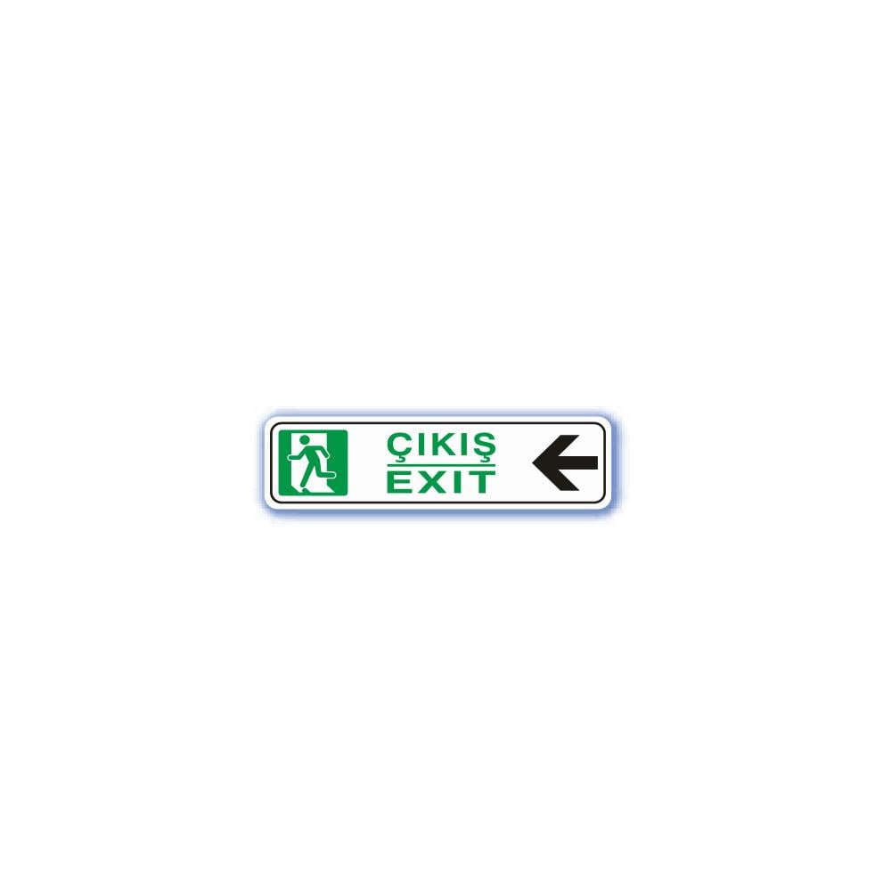 Pvc Elegan Tabela - Sola Çıkış 7X25 Cm 552708 resmi