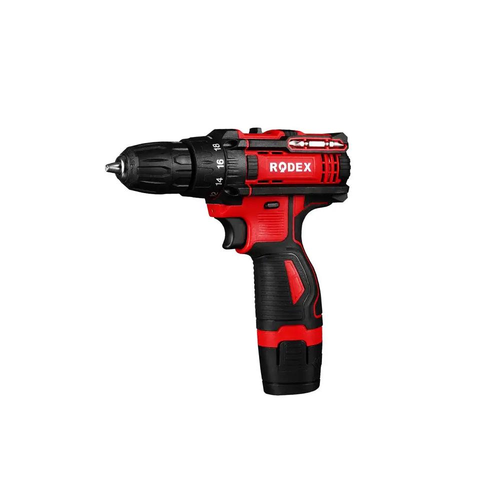 Rodex Akülü Matkap Vidalama 12V 2X1.3Ah Rdx3321 resmi