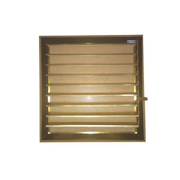 Alüminyum Altın Menfez 30X30 resmi