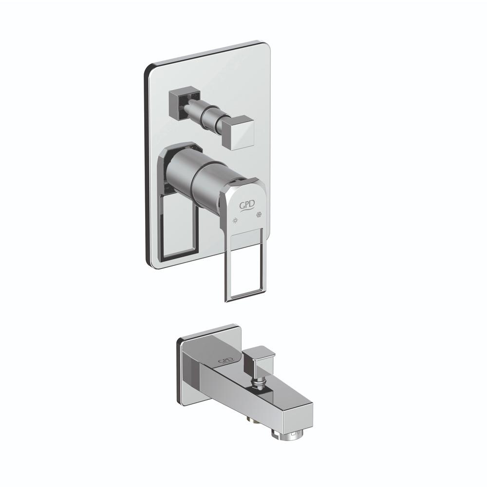 Gpd Quadro Tam Ankstre Banyo Bataryası Krom Mta190 resmi