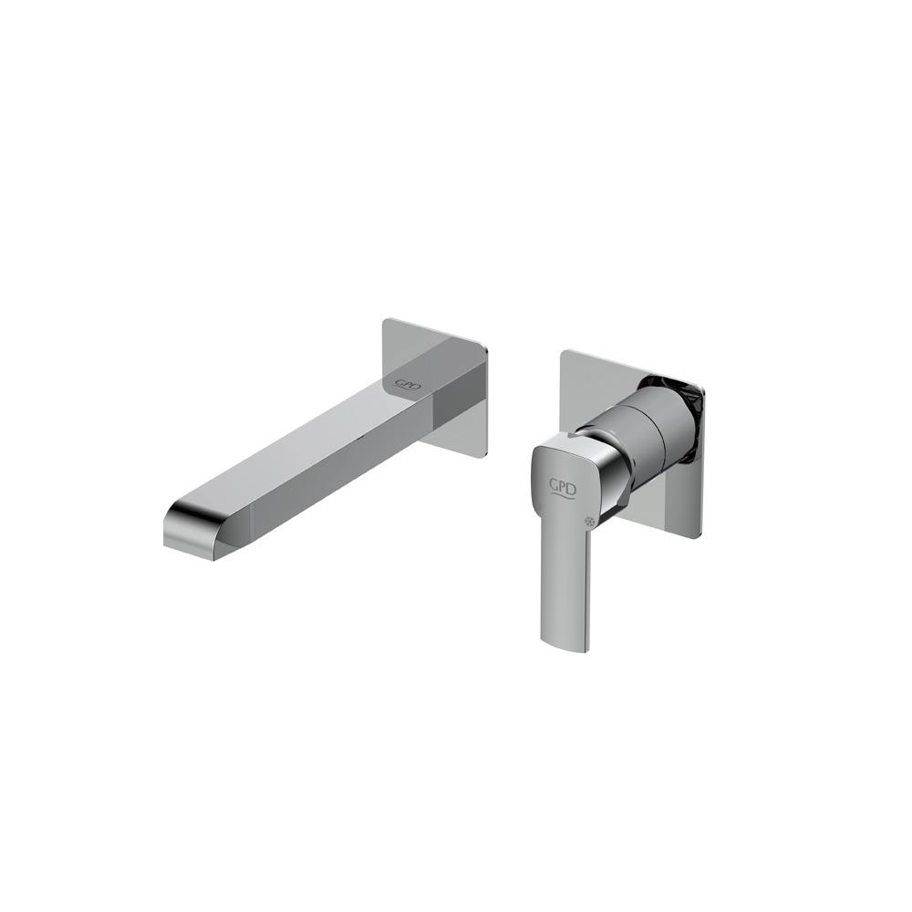 Gpd Pedra Duvardan Ankastre Lavabo Bataryası Krom Mda160 resmi