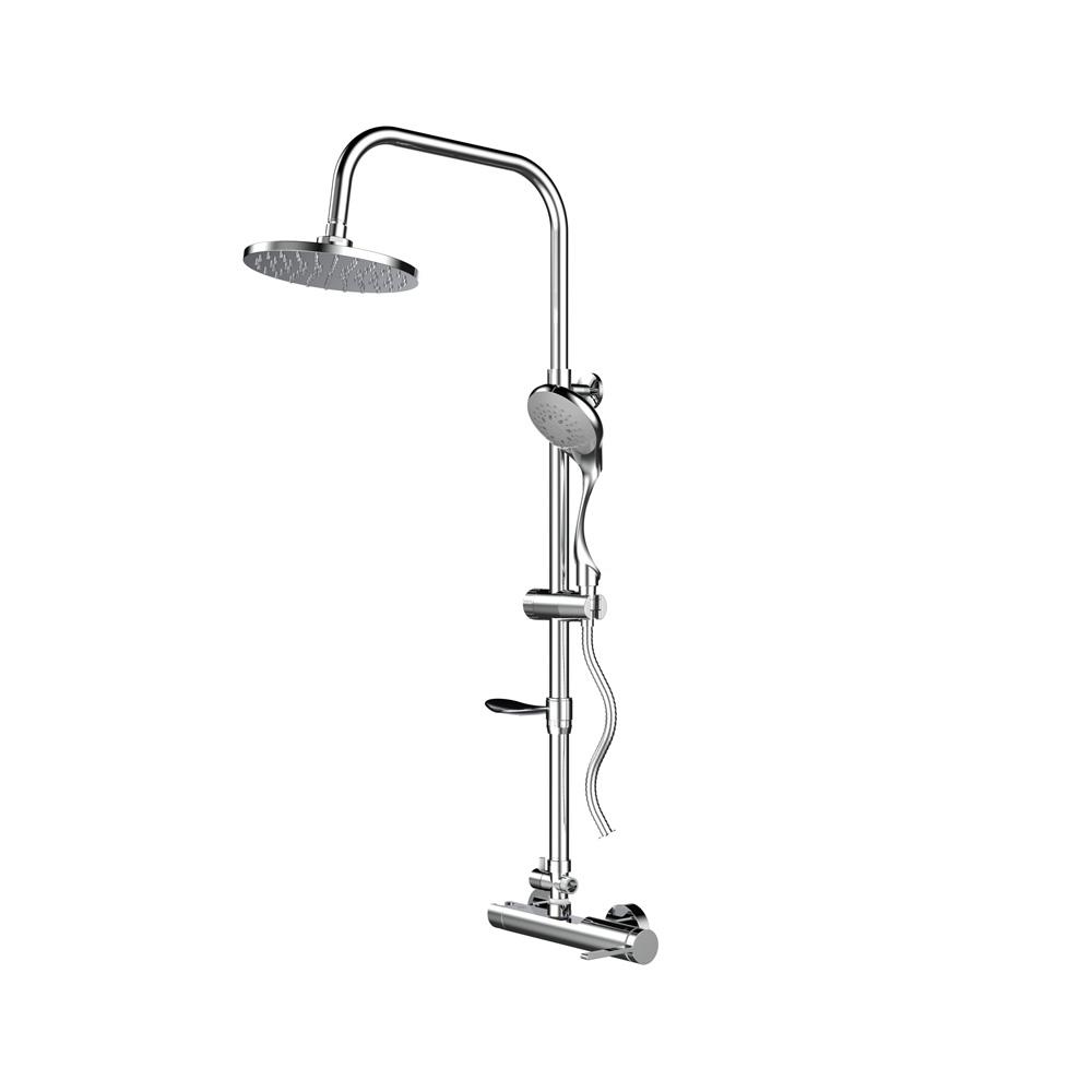 Gpd Yönlendiricili Duş Seti (3Fonksiyonlu El Duşu + ⌀200 + Mdu165) Krom Dst69 resmi