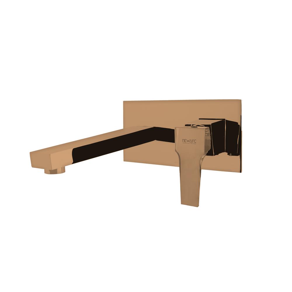 Newarc Aqua Ankastre Lavabo Bataryası Bakır 941571S resmi