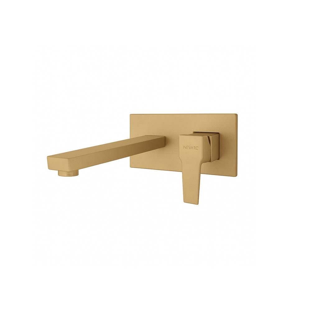 Newarc Aqua Ankastre Lavabo Bataryası Mat Altın 941571Ma resmi