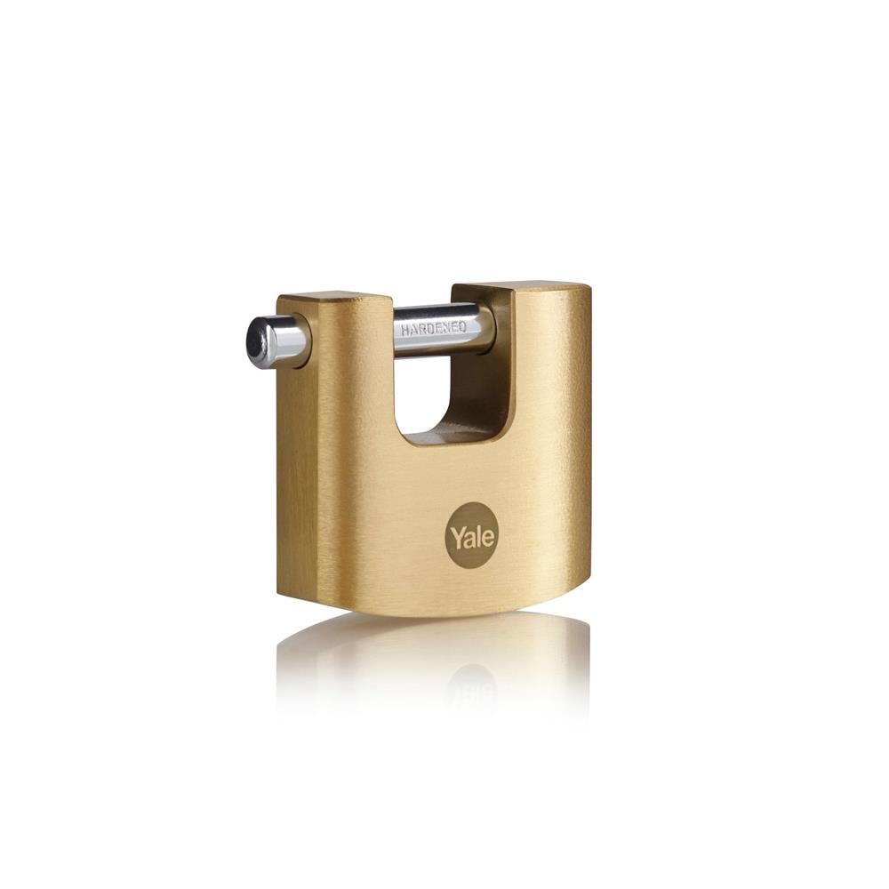 Yale Oval Kayar Pimli Pirinç Asma Kilit 60 Mm Y114B/60/114/1 resmi